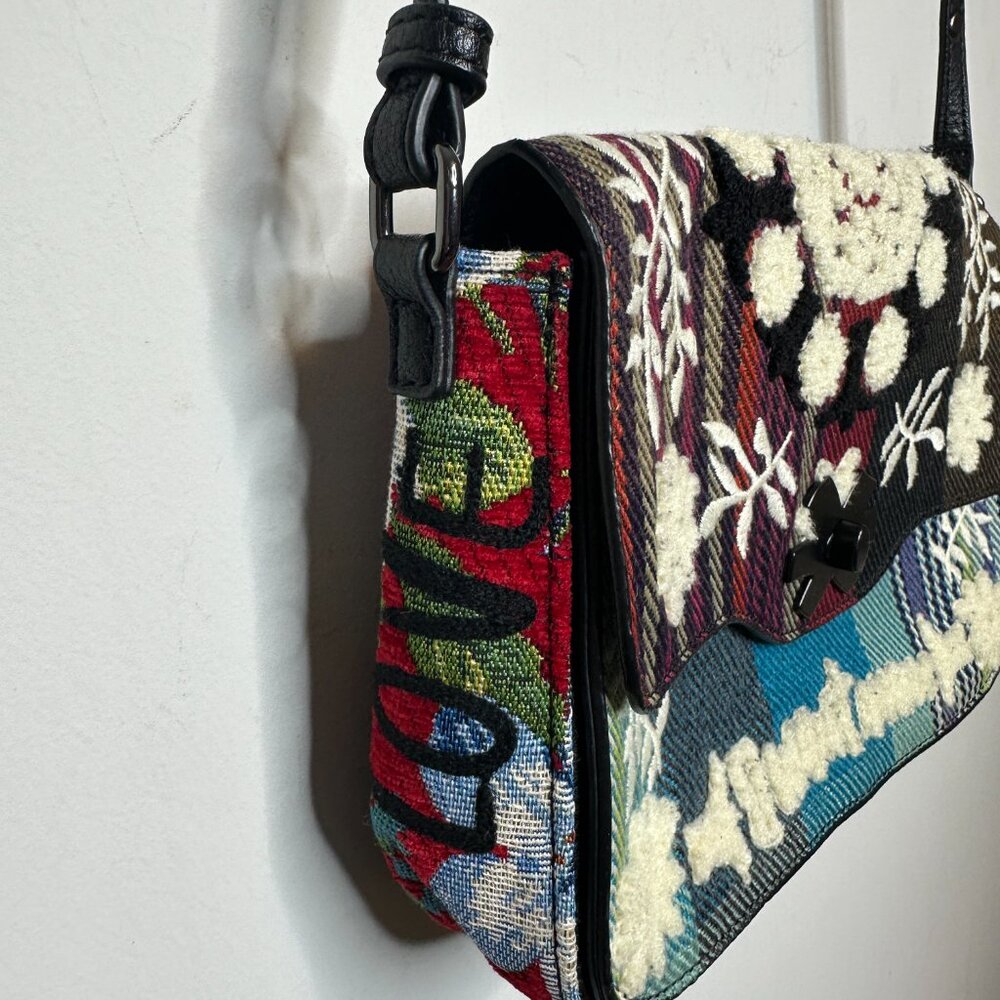 Desigual Multicolor Patchwork Textured Tartan Emb… - image 4